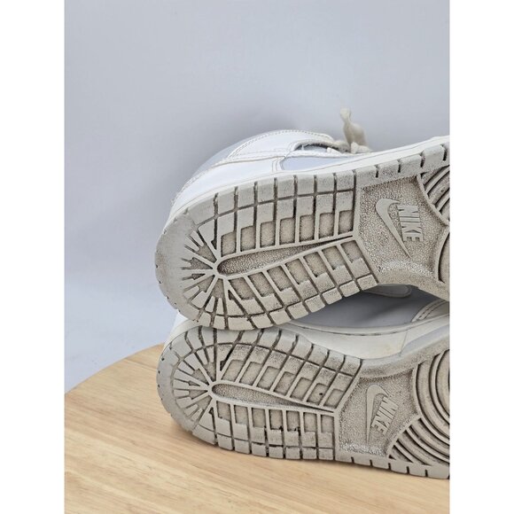 Nike Dunk High Summit White Football Grey (GS) Shoes Sz 7Y DB2179-107 - Picture 8 of 9